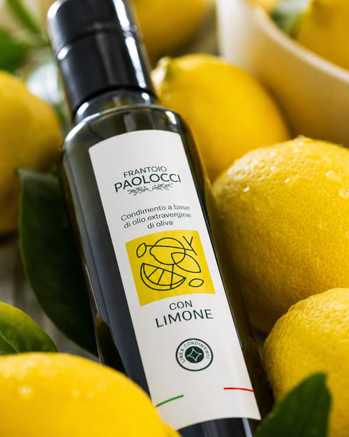 Condimento a base di olio EVO con limone